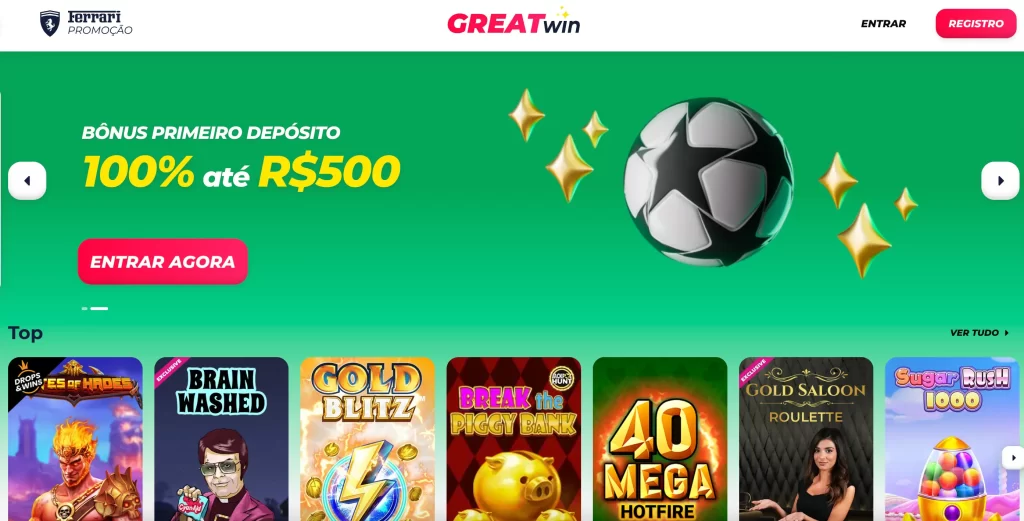Jogo Aviator no Cassino Greatwin