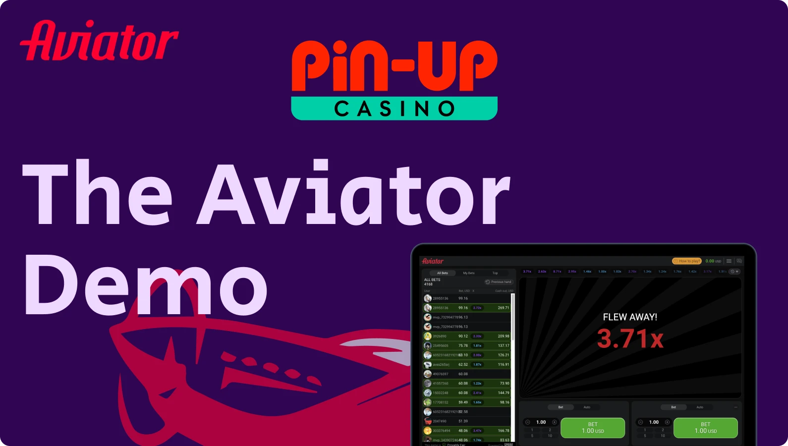 Aviator Pin Up Demo